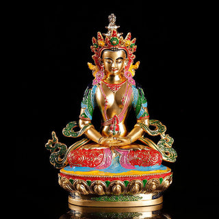 Buddha Gift Longevity Buddha Figurine Serenity Statue Home Decoration