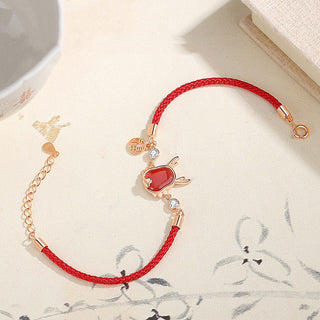 ❗❗❗A Flash Sale- Buddha Gift 925 Sterling Silver Year of the Dragon Natural Red Agate Dragon Attract Fortune Fu Character Strength Bracelet Necklace Pendant Earrings