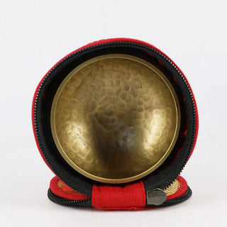 Buddha Gift Tibetan Singing Bowl Storage Bag with Zipper Closure Decoration