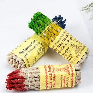 Buddha Gift Nepal Rope Incense Purify Healing Meditation Incense