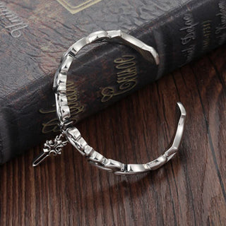 Buddha Gift Viking Style Twisted Braided Pattern Copper Balance Bracelet