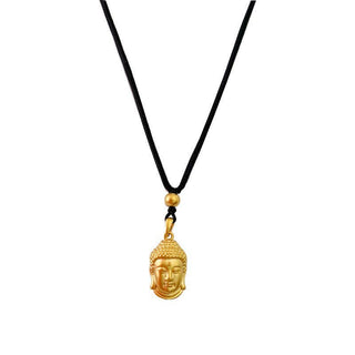 Buddha Gift Gold Buddha Copper Wealth Necklace Pendant