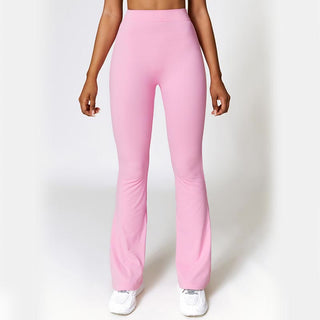 Buddha Gift High Waist Breathable Flare Pants For Sports Fitness Yoga