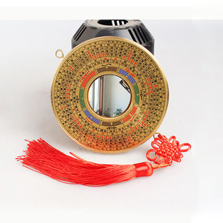 Buddha Gift Feng Shui Bagua Map Copper Coin Chinese Knotting Balance Energy Map