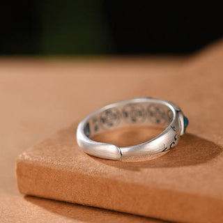 Buddha Gift Feng Shui Five Emperor Coins Wealth Ring