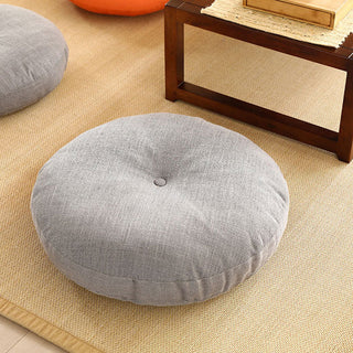 Buddha Gift Lotus Simple Pattern Linen Meditation Seat Cushion Home Living Room Decoration