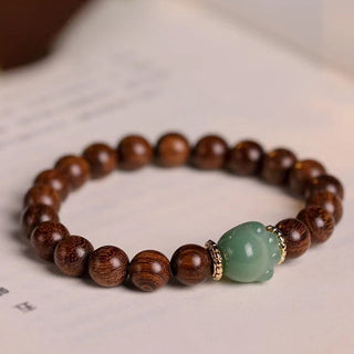 Buddha Gift Sandalwood Lovely Cat Paw Protection Bracelet