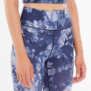 Buddha Gift 2Pcs Floral Flowers Print Crop Tank Top Pants Sports Gym Outfits Fitness Yoga Women's Yoga Sets
