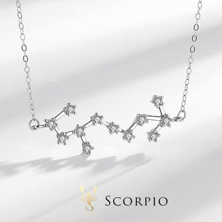 Buddha Gift 925 Sterling Silver 12 Constellations of the Zodiac Astrology Blessing Necklace Pendant