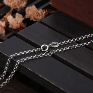 Buddha Gift 990 Sterling Silver Elephant Strength Necklace Pendant