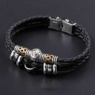 Buddha Gift 12 Constellations of the Zodiac Hematite Protection Bracelet