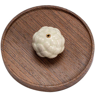 Buddha Gift Mini Lotus Flower Meditation Ceramic Stick Small Incense Burner Decoration