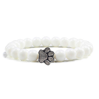 Buddha Gift “Save A Dog” Stone Bracelet