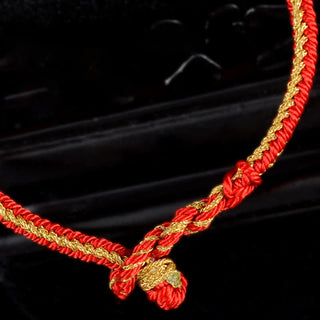 Buddha Gift 925 Sterling Silver Om Mani Padme Hum Prayer Wheel Luck Strength Red String Bracelet
