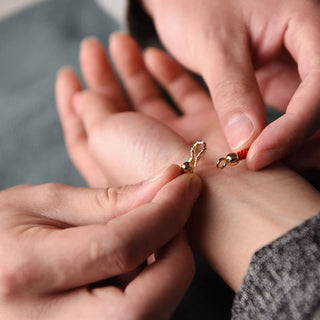 Buddha Gift Tibetan Green Aventurine Luck Braid String Bracelet