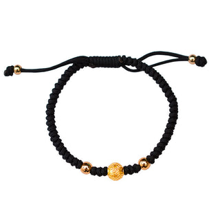 Buddha Gift 999 Sterling Silver Om Mani Padme Hum Copper Coin Luck Strength String Couple Bracelet