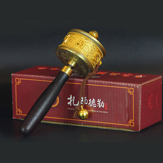 Buddha Gift Tibetan Lucky Prayer Wheel Six True Words Decoration