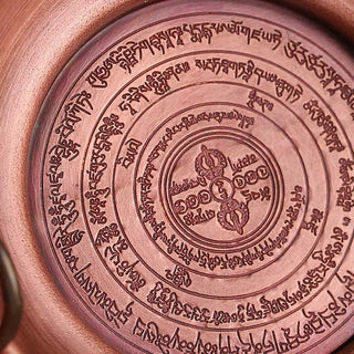 Buddha Gift Small Copper Prayer Altar Portable Burning Holder Incense Sage Smudging Rituals Use Items