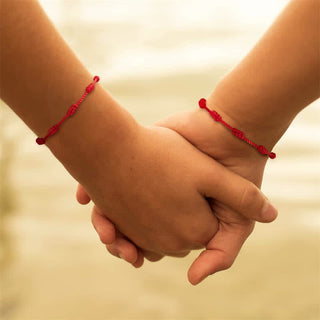 Buddha Gift 4Pcs Evil Eye Seven Knot Red String Protection Bracelet