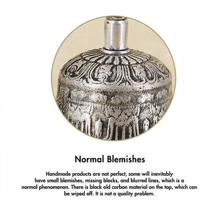 Buddha Gift Tibetan Meditation Bell and Vajra Dorje Copper Decoration Set