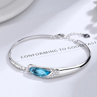 Buddha Gift 925 Silver Plated Copper 12 Constellations of the Zodiac Charm Bracelet