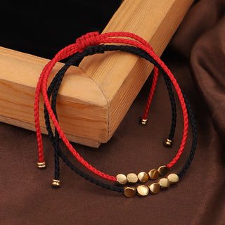 Buddha Gift FengShui Lucky Red String Bracelet