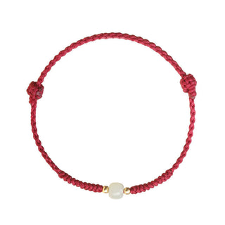 Buddha Gift Handcrafted Jade Lucky Bead Abundance Braided Bracelet