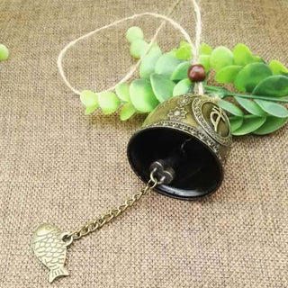 Buddha Gift Feng Shui Buddha Koi Fish Dragon Elephant Wind Chime Bell Luck Wall Hanging Decoration
