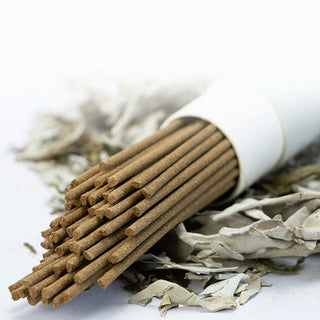 Buddha Gift White Sage Incense Purify Healing Meditation California Sage Incense Sticks
