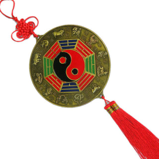 Buddha Gift Feng Shui Bagua Map Chinese Knotting Harmony Energy Map Mirror