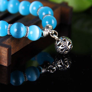 Buddha Gift Tibetan Cat Eye Lucky Bracelet