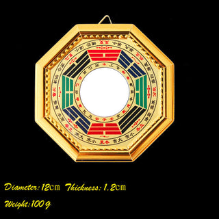 Buddha Gift Feng Shui Bagua Map Balance Harmony Living Room Energy Map Mirror