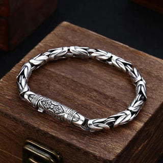 Buddha Gift Dorje Vajra Om Mani Padme Hum Peace Love Copper Chain Bracelet