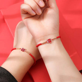 Buddha Gift 12 Chinese Zodiac Lucky Red String Bracelet