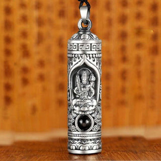 Buddha Gift Chinese Zodiac Natal Buddha Projection Prosperity Necklace Pendant