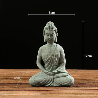Buddha Gift Tibetan Meditation Contemplation Buddha Serenity Compassion Statue Figurine Decoration