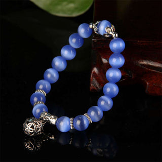 Buddha Gift Tibetan Cat Eye Lucky Bracelet