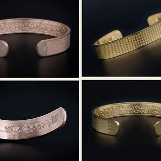 Buddha Gift Shurangama Mantra Engraving Titanium Steel Blessing Bracelet