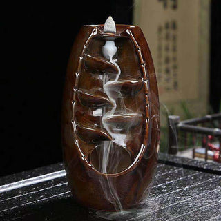 Buddha Gift Tibetan Dragon Protection Incense Burner Decoration