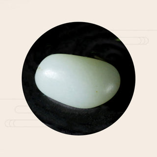 Buddha Gift 925 Sterling Silver Hetian Jade Peace Buckle Fu Character Luck Chain Bracelet