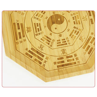 Buddha Gift Feng Shui Bamboo Bagua Map Harmony Energy Map