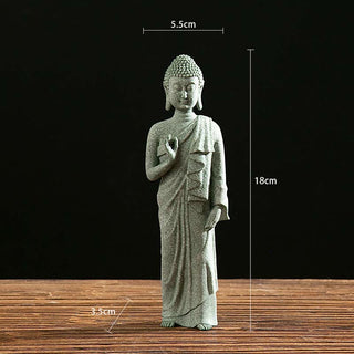 Buddha Gift Tibetan Meditation Contemplation Buddha Serenity Compassion Statue Figurine Decoration