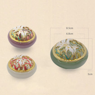 Buddha Gift Nine Tailed Fox Liuli Crystal Healing Meditation Incense Burner