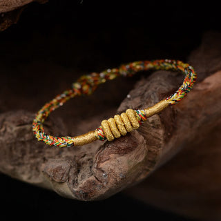 Buddha Gift Handmade Colorful King Kong Knot Protection Braid String Bracelet