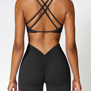 Buddha Gift High Waist Breathable Flare Pants For Sports Fitness Yoga