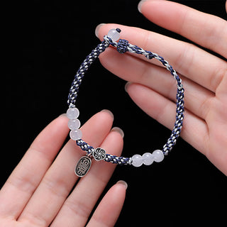 Buddha Gift Handmade Lucky Fortune Rope Bracelet
