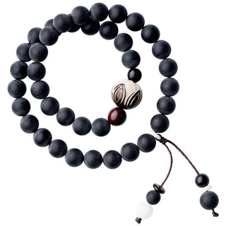 Buddha Gift Tibetan Double Layer Cypress Bodhi Lotus Healing Bracelet