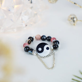 Buddha Gift Yin Yang Symbol Balance Luck Ring