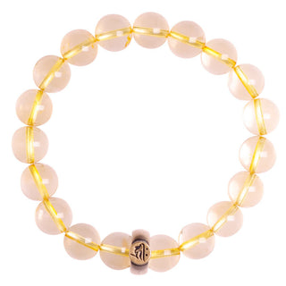 Buddha Gift 925 Sterling Silver Chinese Zodiac Natal Buddha Citrine Protection Bracelet