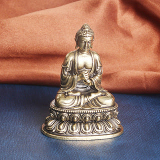 Buddha Gift Tathagata Buddha Serenity Copper Statue Decoration
